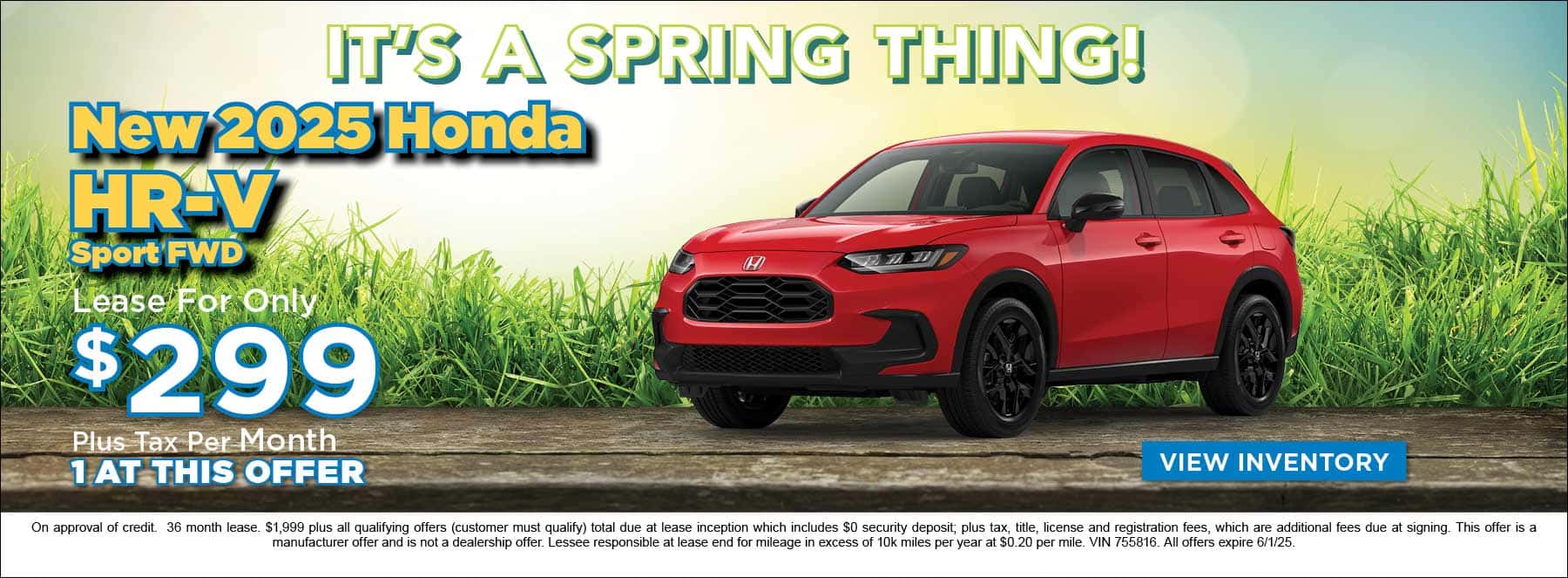 May HRV Lease offers