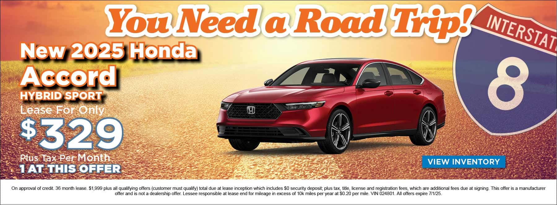 Honda 2025 Accord June