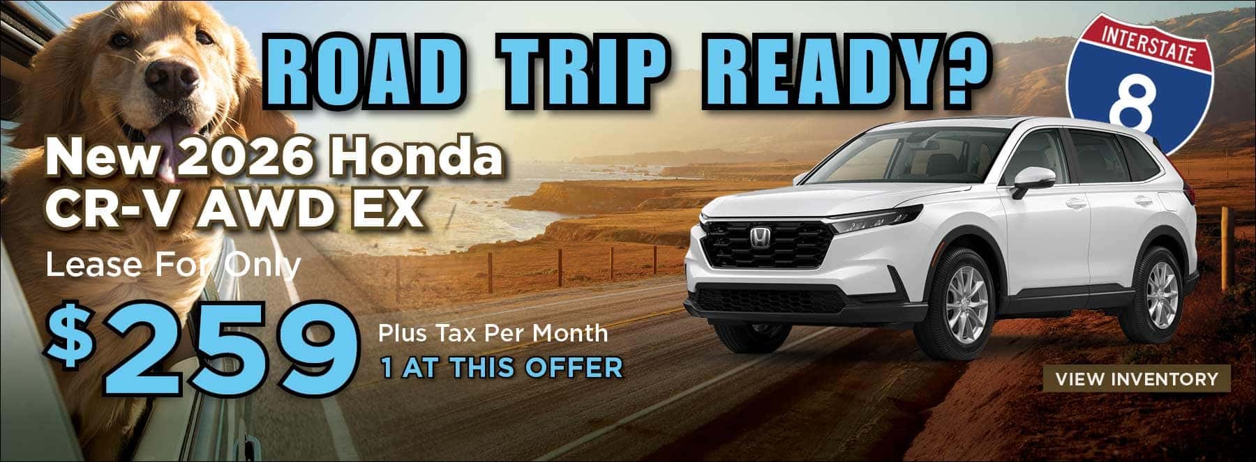 Honda of Escondido, shop offers on the 2026 Honda CR-V