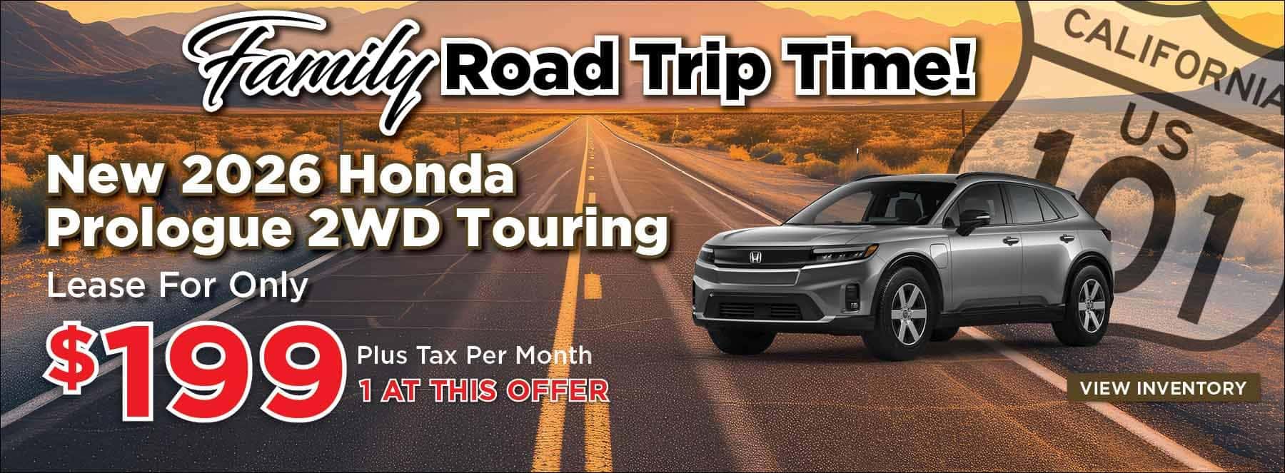 Honda of Escondido offers- shop 2026 Honda Prologue