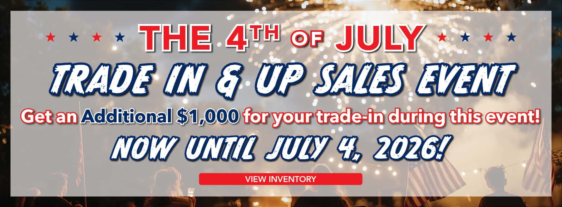 4th of July sales event happening at Honda of Escondido
