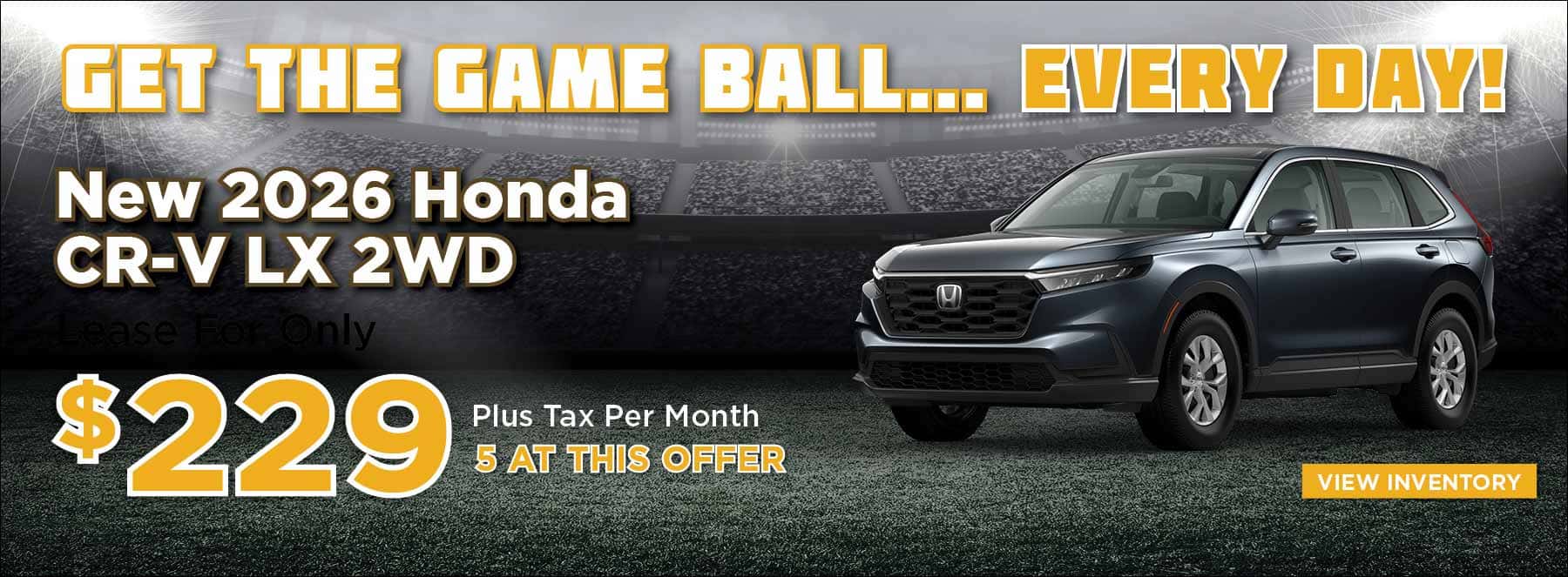 CR-V Offer