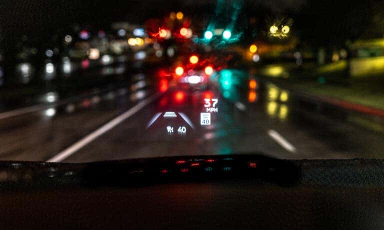 2023 Mitsubishi Eclipse Cross head-up display