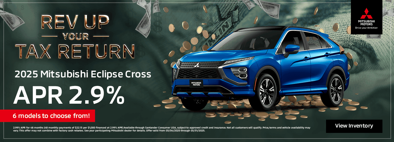 2025 Mitsubishi Eclipse Cross – APR 2.9%