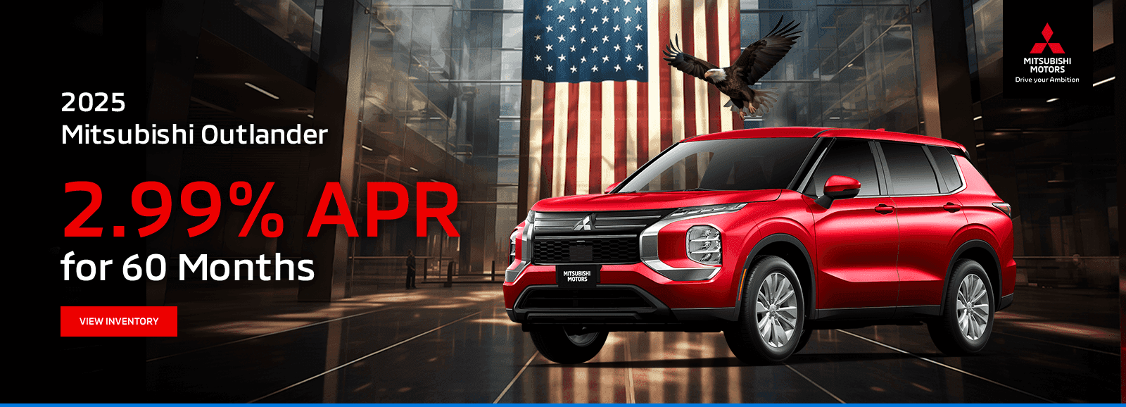 2025 Mitsubishi Outlander 2.99% APR