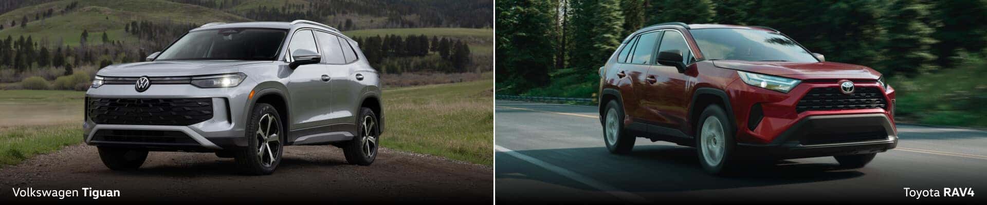2025 Volkswagen Tiguan vs. Toyota RAV4