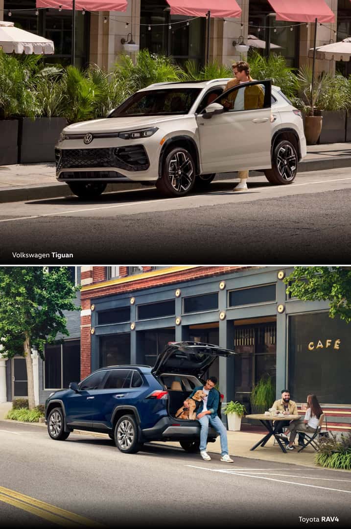 Toyota RAV4 vs. Volkswagen Tiguan Comfort & Convenience