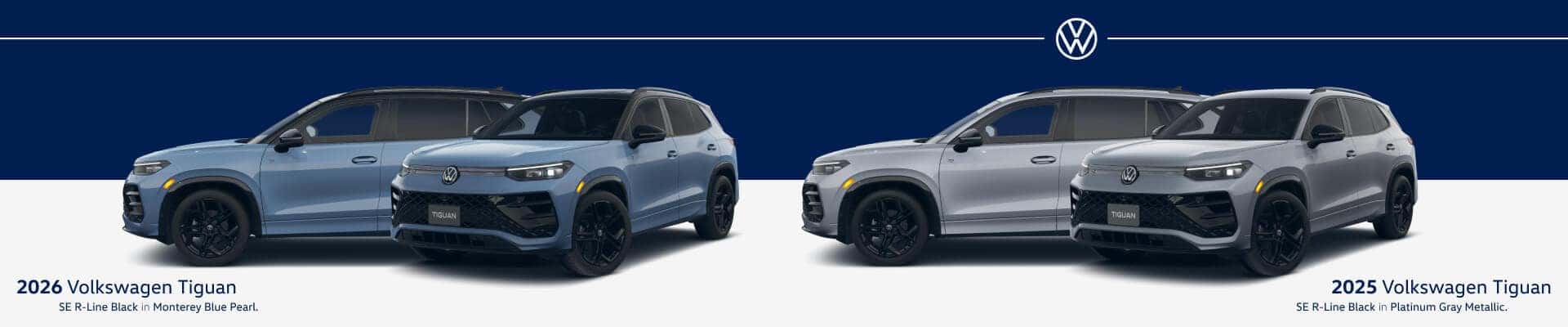 2026 Vs. 2025 Volkswagen Tiguan Comparison