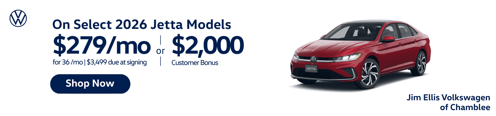 JETTA LEASE OFFER