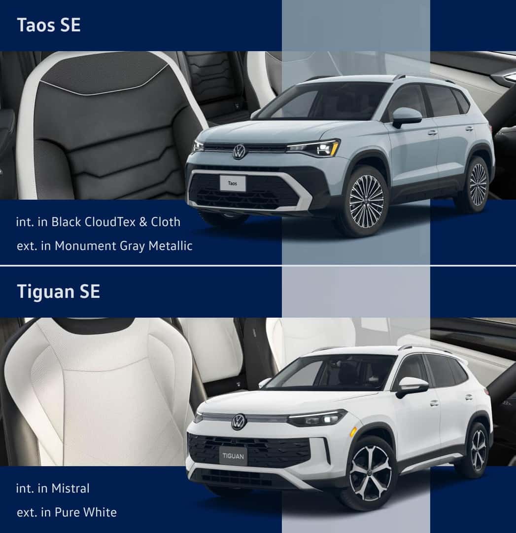 Volkswagen SUV Comparison: Trim Levels & Pricing
