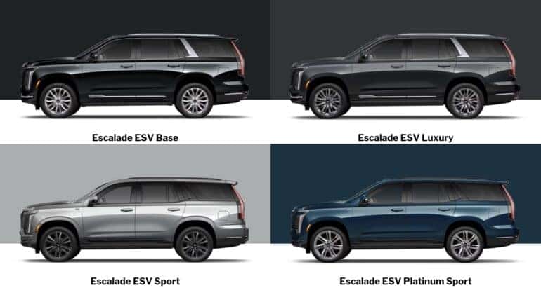 2023 Cadillac Escalade Trim Levels
