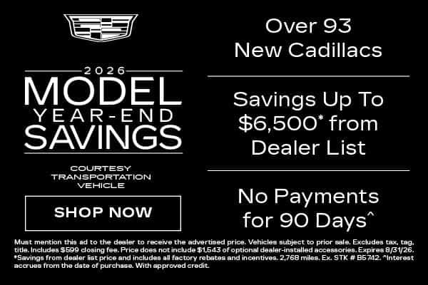 Model Year-End Savings