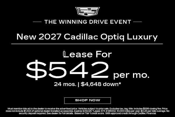 New 2026 Cadillac Optiq Luxury