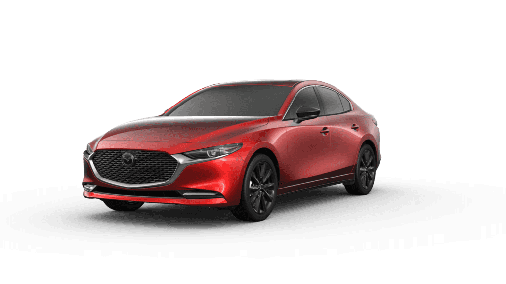 soul red crystal 2021 mazda3 turbo sedan