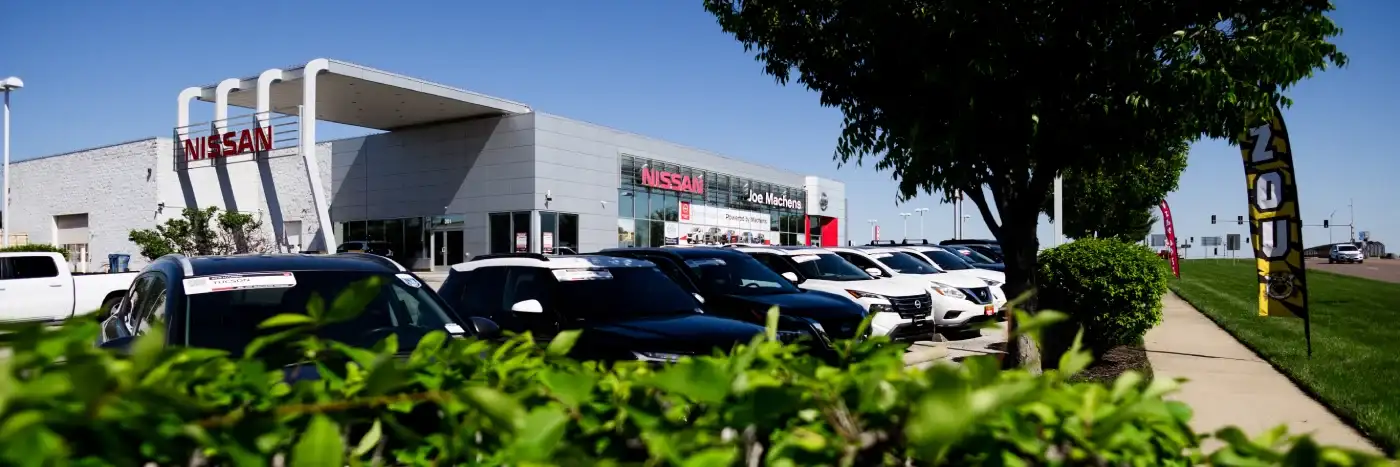 Joe Machens Nissan Exterior Bush