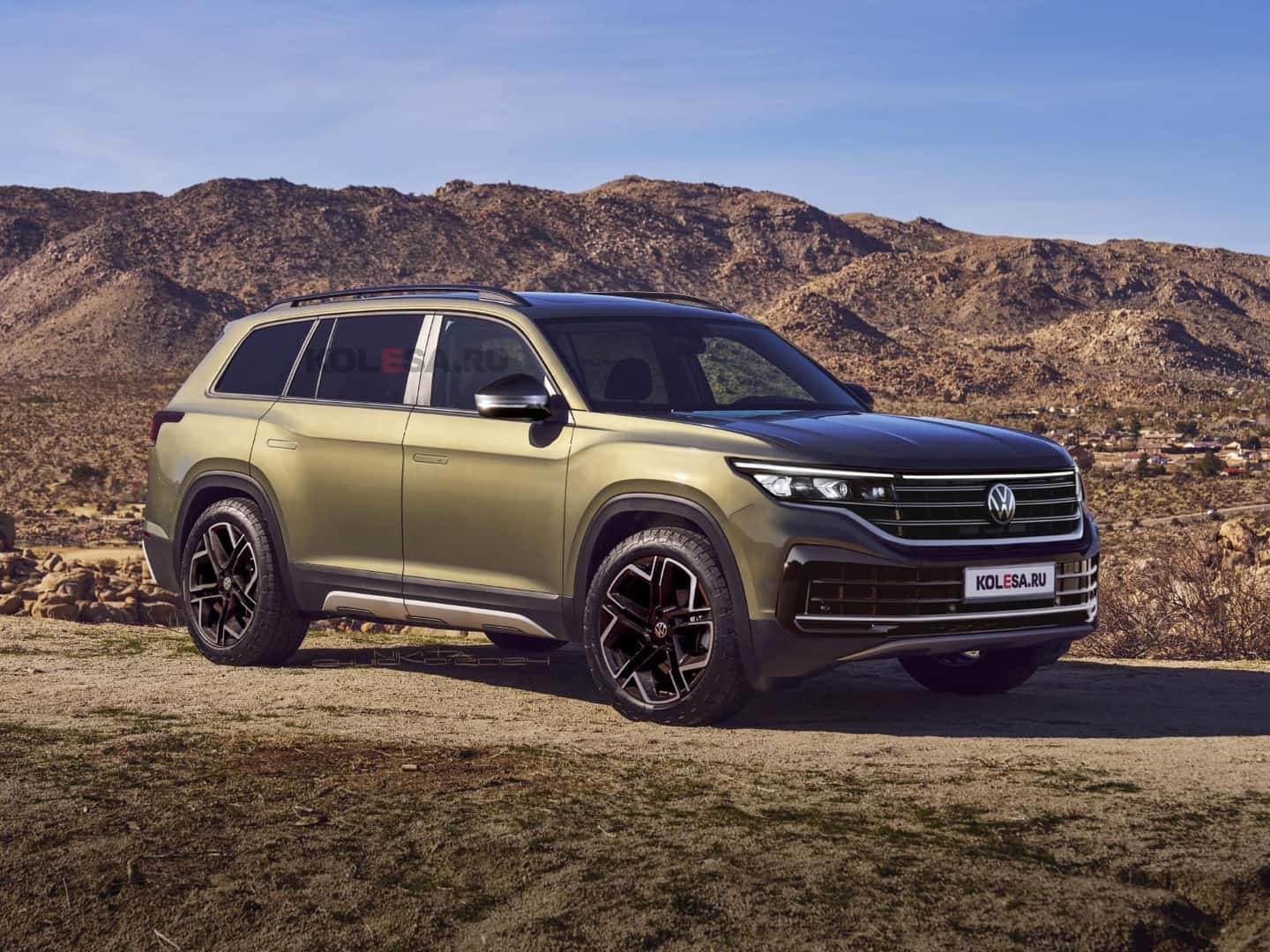 2026 Volkswagen Atlas midsize SUV exterior