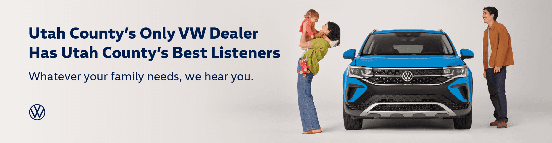 Utah County's Only VW Dealer has Utah County's Best Listeners