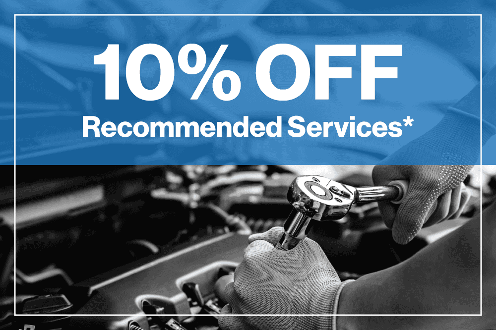 10% Off Recommended Services