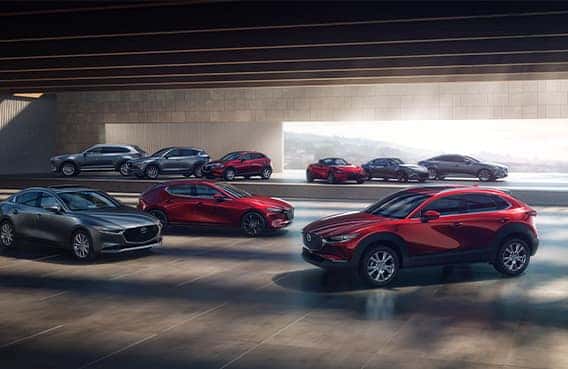 Lancaster Mazda is a Mazda Dealership in Lancaster near Lancaster PA | Mazdas in big showroom