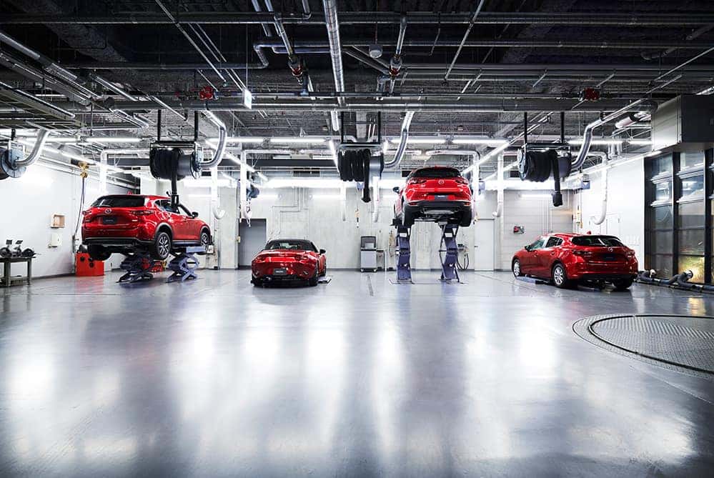 How to check your tires' health at Lancaster Mazda | Mazda service center garage