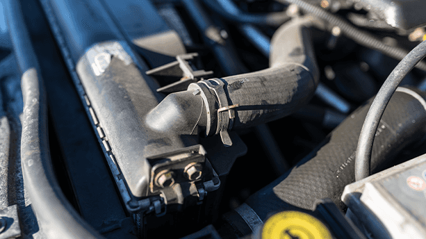 How to prepare your Mazda for the winter season in East Petersburg, PA at Lancaster Mazda | Radiator hose located at the front of car 