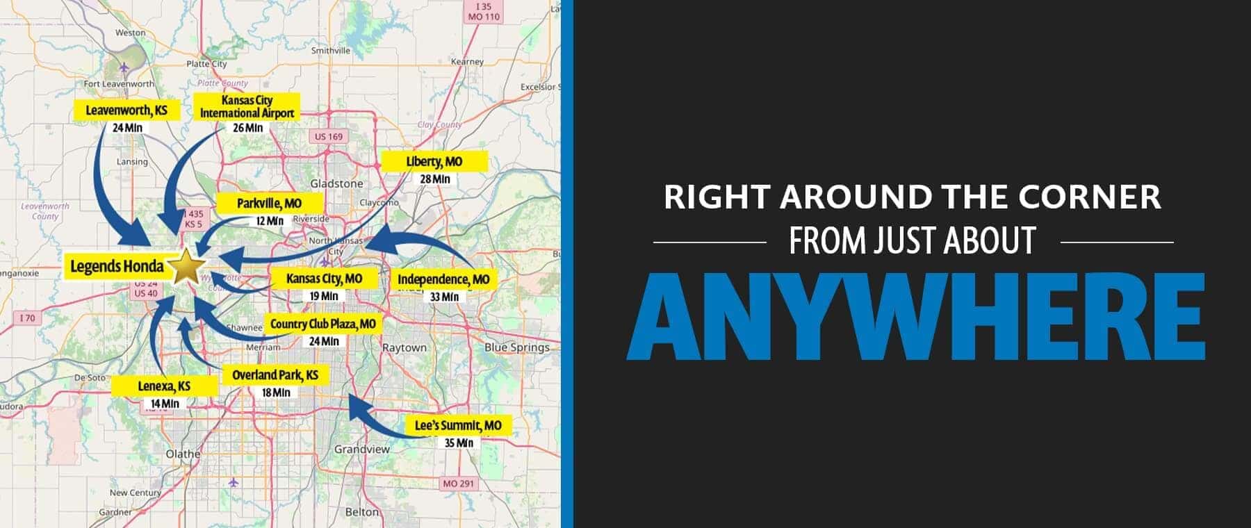 Legends Honda Honda Dealership in Kansas City, KS