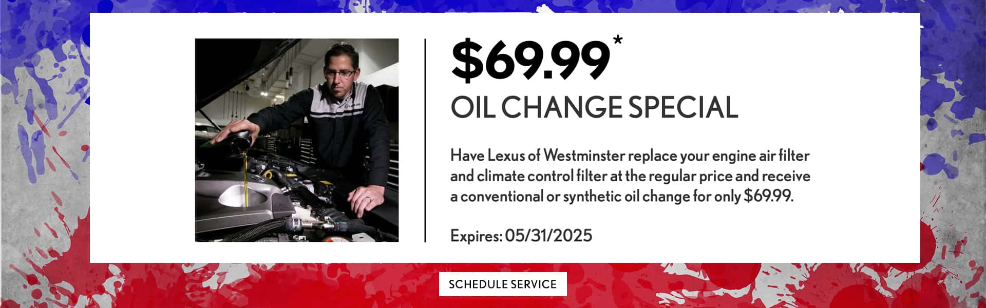 Lexus Of Westminster - $69.99 Oil Change Service Special