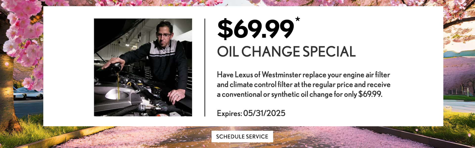 Lexus Of Westminster - $69.99 Oil Change Service Special