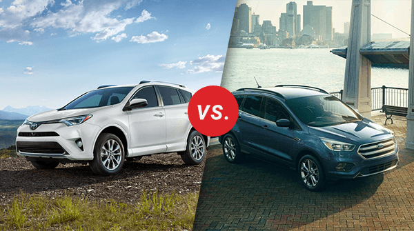 Comparison: 2018 Toyota RAV4 vs 2018 Ford Escape | Longo ...
