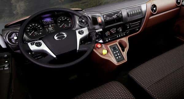 2018 Hino XL interior