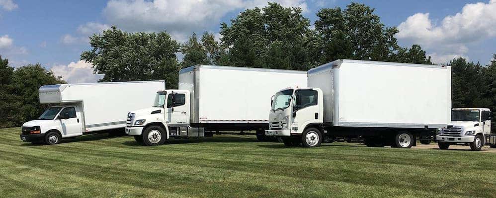 chevy and hino commercial trucks