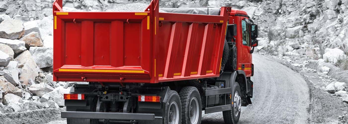 dump truck sizes in yards