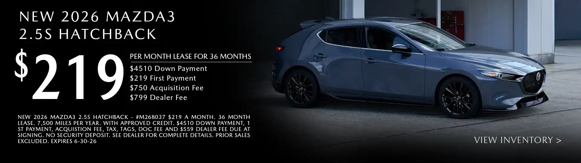 New 2026 Mazda3 Preferred Hatchback