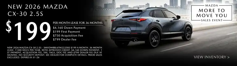 2026 Mazda CX-30