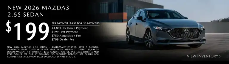2026 Mazda3