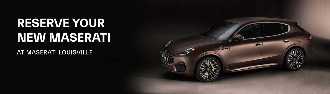 View and Reserve an Incoming Maserati Grecale