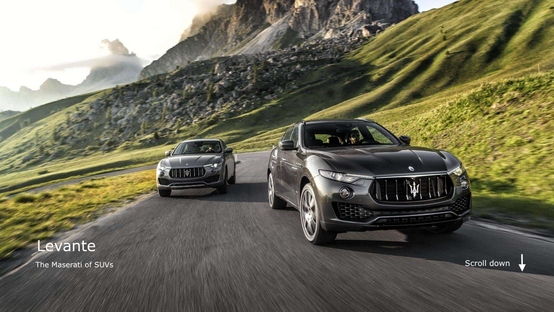 First Look - Maserati SUV