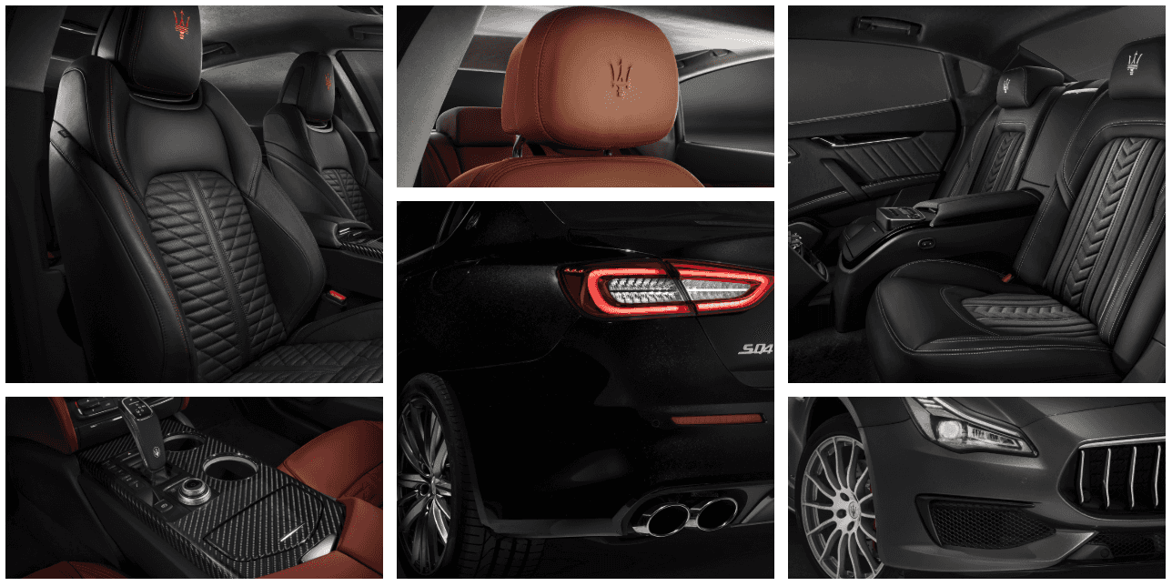 Quattroporte Interior Features