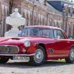 Red Italian Classic Car Maserati 3500 GT