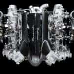 the Maserati engine of the MC20