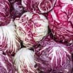 Overhead image of radicchio.