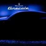 blue profile of new SUV in shadow