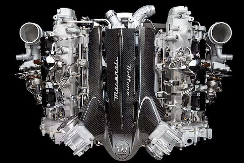 New 2023 Maserati Greycale Engine