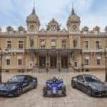 Maserati GranTurismo Folgore, Maserati Tipo Folgore & Maserati GranTurismo Trofeo - Place du Casino Monte Carlo