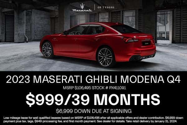 2023 Maserati Ghibli