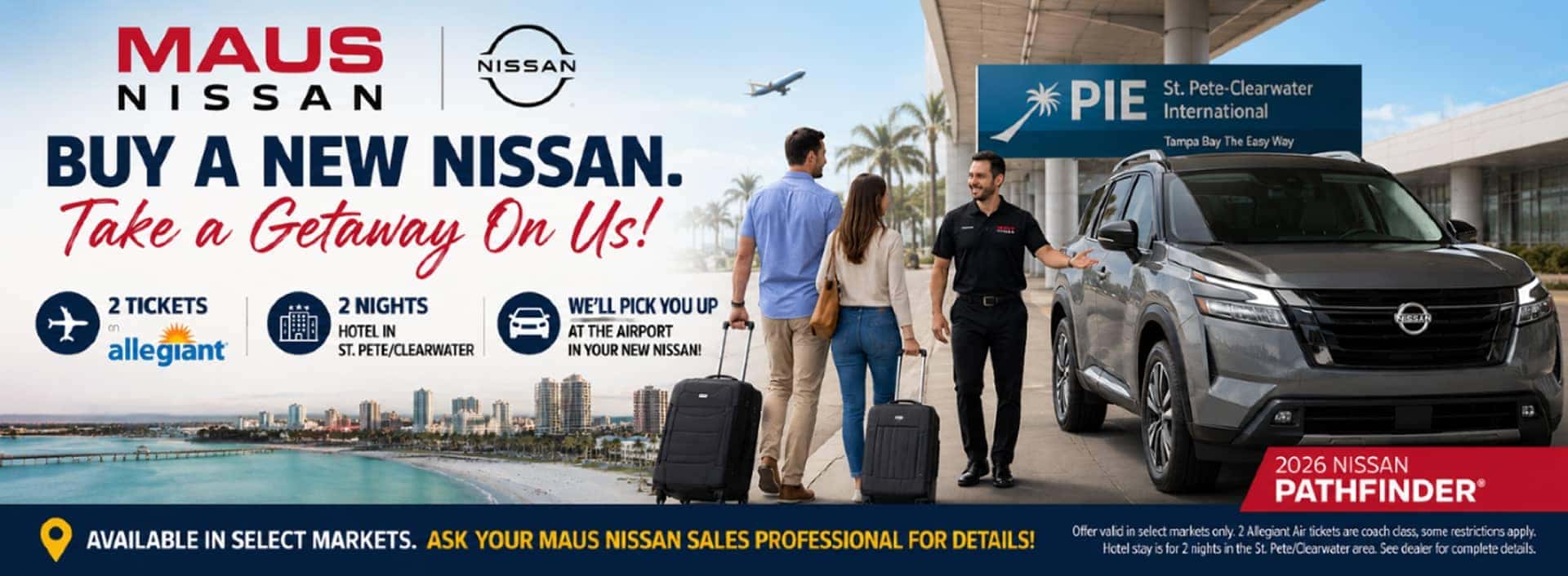 fly in drive banner