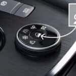 Nissan drive mode selector showing Hill Descent Control button