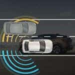 Nissan Intelligent Trace Control helping the vehicle navigate a curve