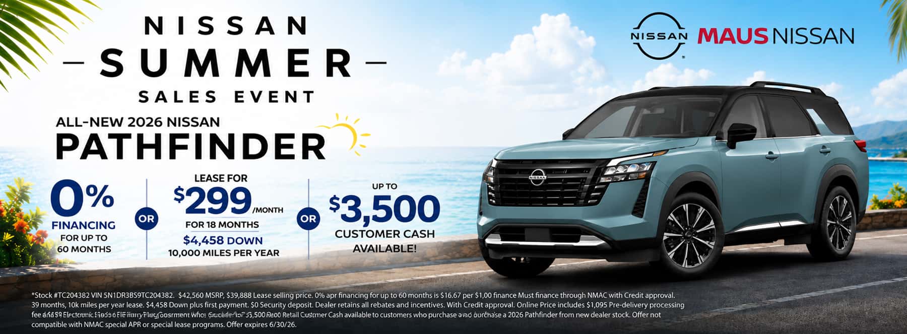 18 month pathfinder lease