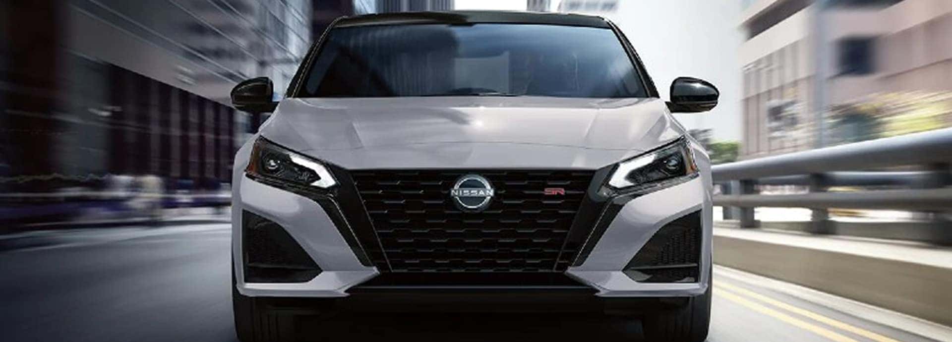 2026 nissan altima driving on city street
